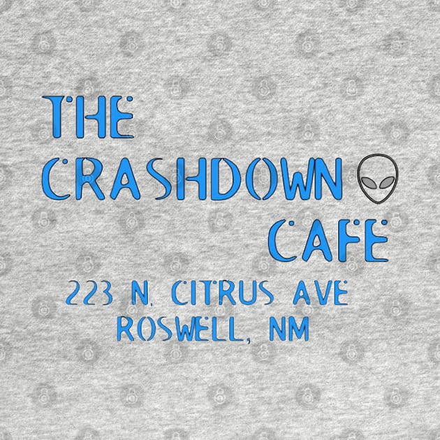 The crashdown cafe Roswell by Penny Lane Designs Co.